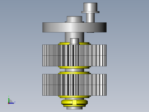 双重定心机构左视缩略图