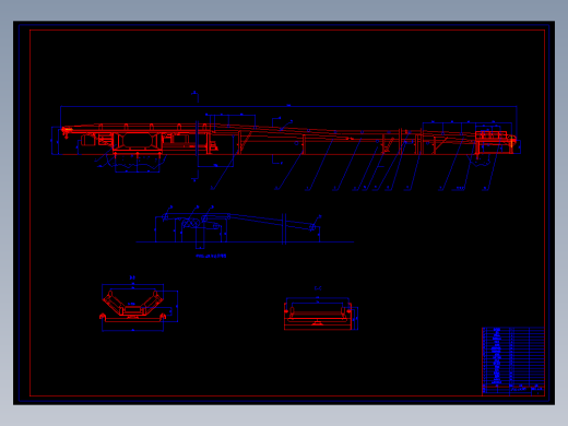 带式输送机 装配图
