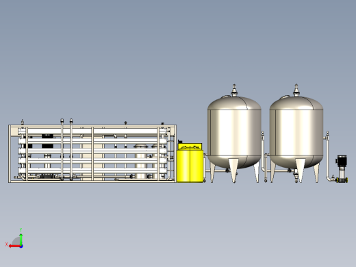 20T双级级水处理设备step后视缩略图