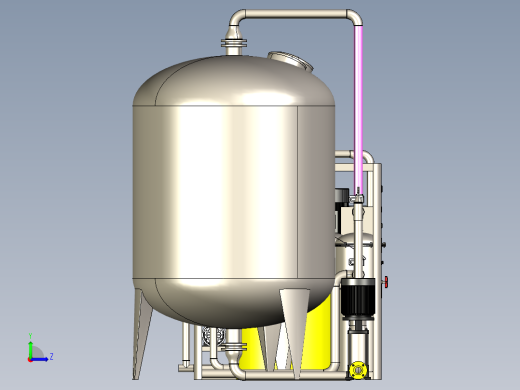 20T双级级水处理设备step左视缩略图