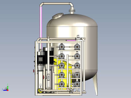 20T双级级水处理设备step右视缩略图