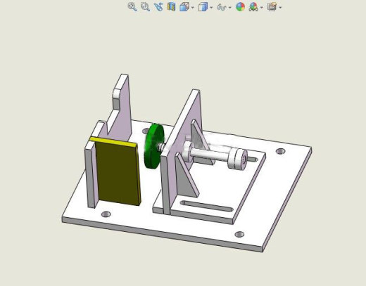 激光刻字治具3D模型缩略图