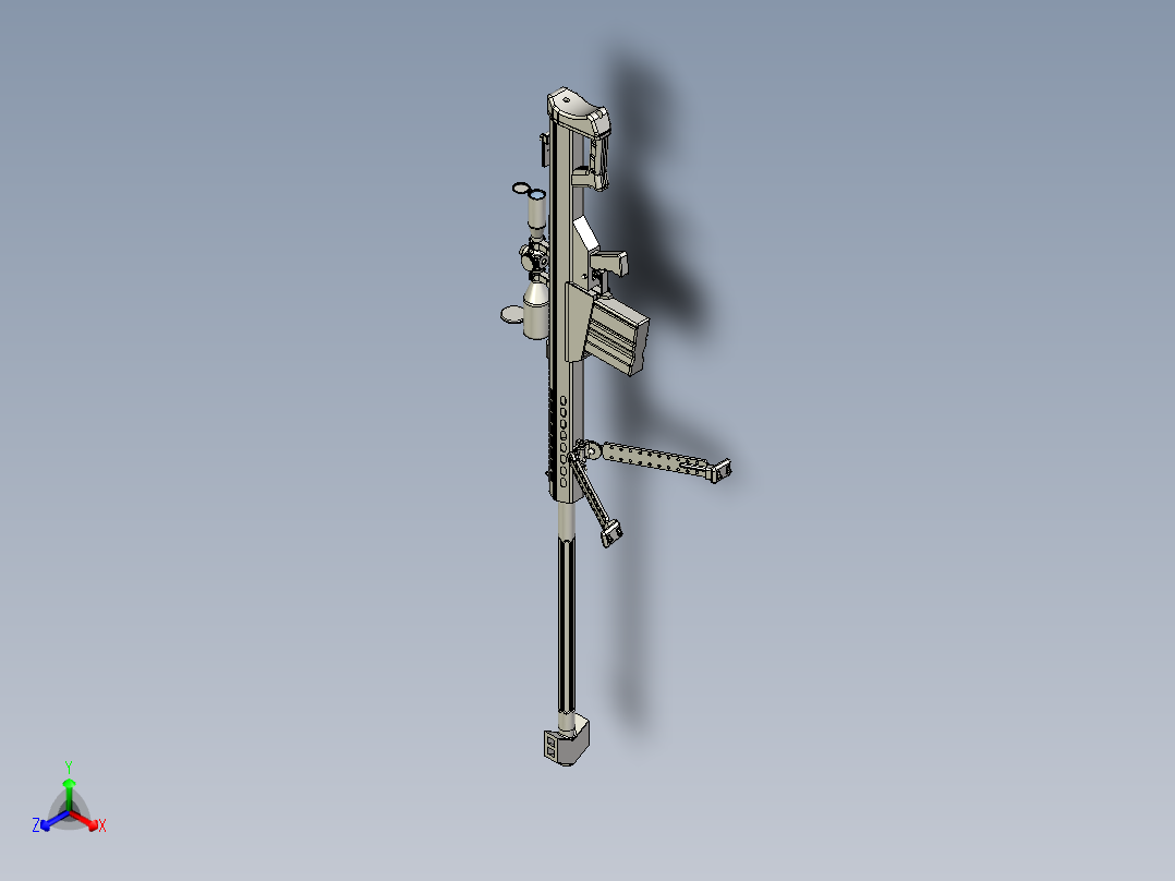 巴雷特正等轴测图