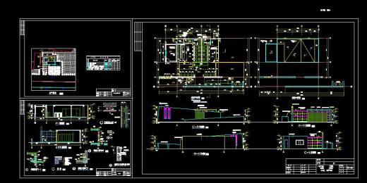 公共厕所CAD建筑图公厕卫生间方案设计垃圾站施工图纸图块素材缩略图
