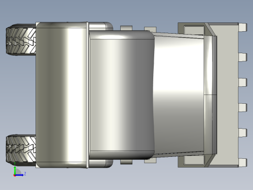 小型挖掘机 3左视缩略图