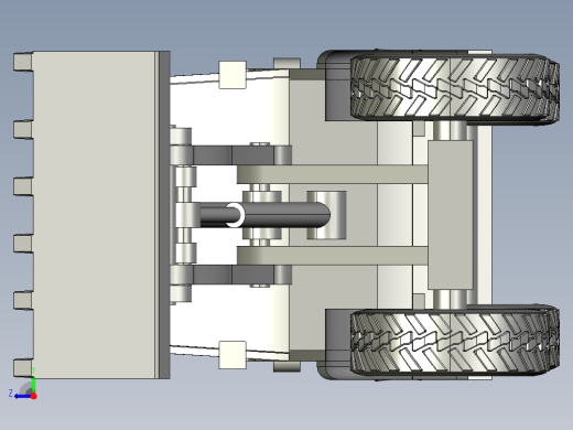 小型挖掘机 3右视缩略图