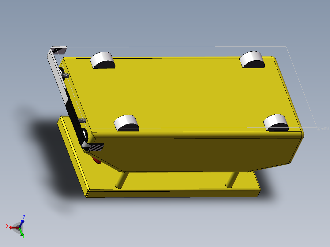 嵌入式AGV小车3D图纸