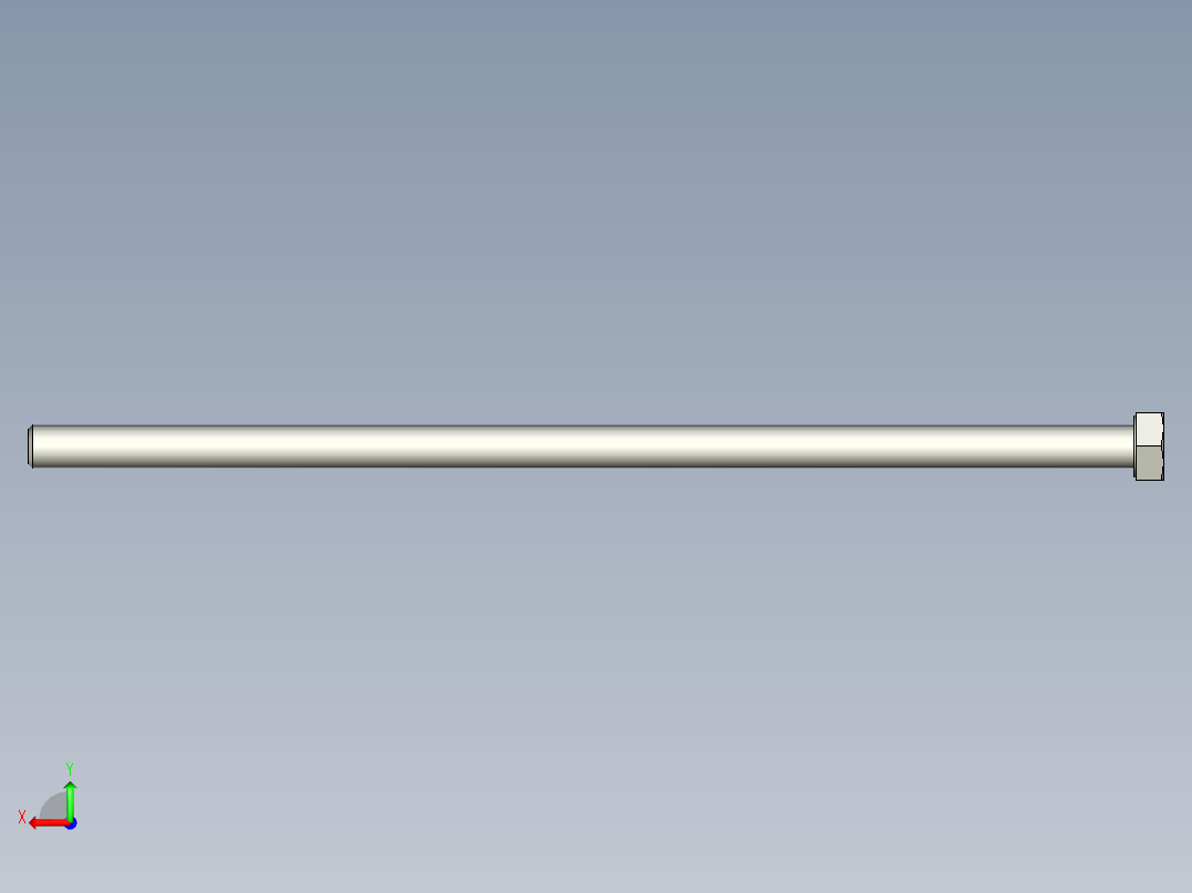螺钉-DIN_931-M5x0.8x130.stp后视图