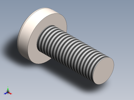 螺丝 M3 十字盘头-M3 x 8 Screw head.SLDPRT