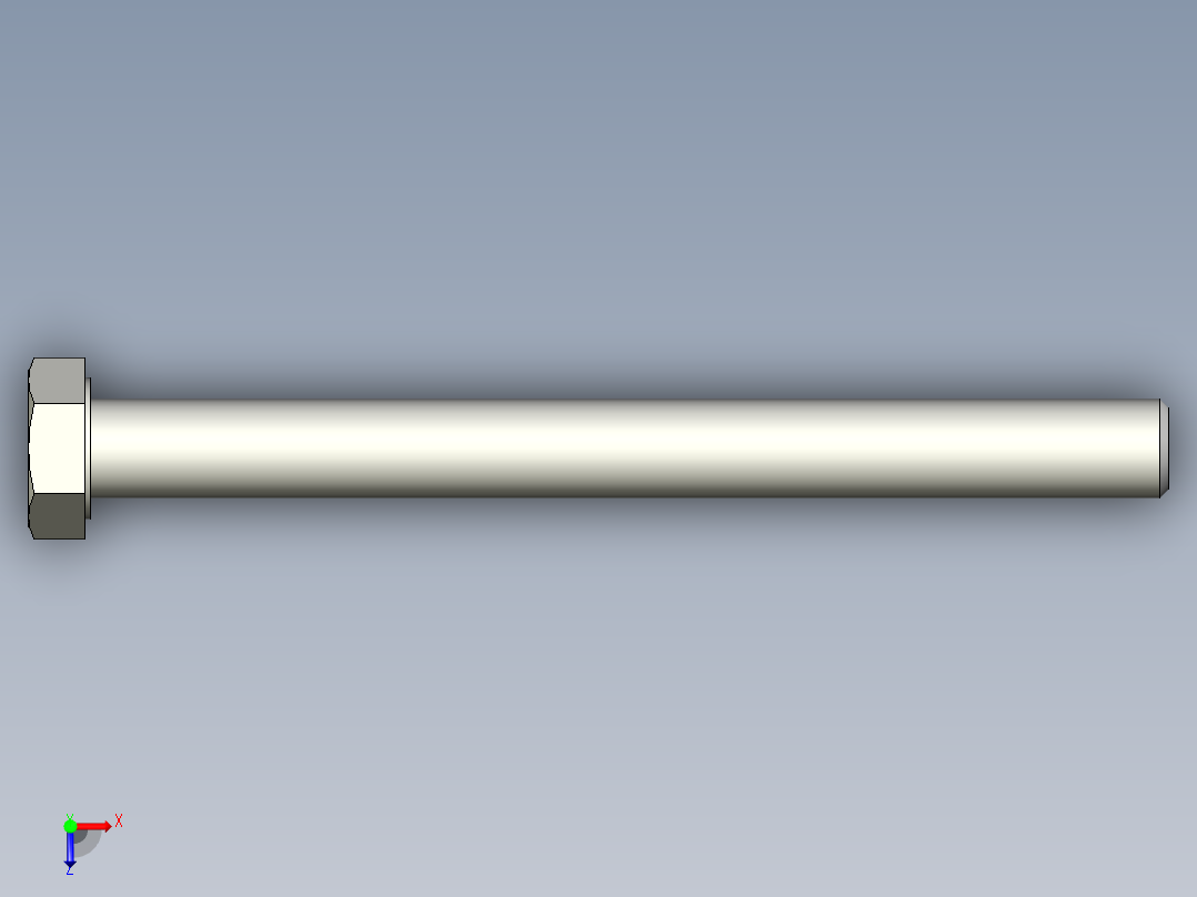 螺钉-DIN_931-M12x1.75x130_19.stp俯视图