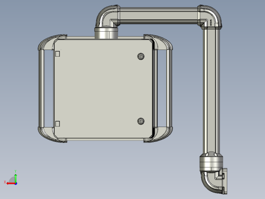 向下垂直墙座+转角+90度箱体连接器+控制箱后视缩略图