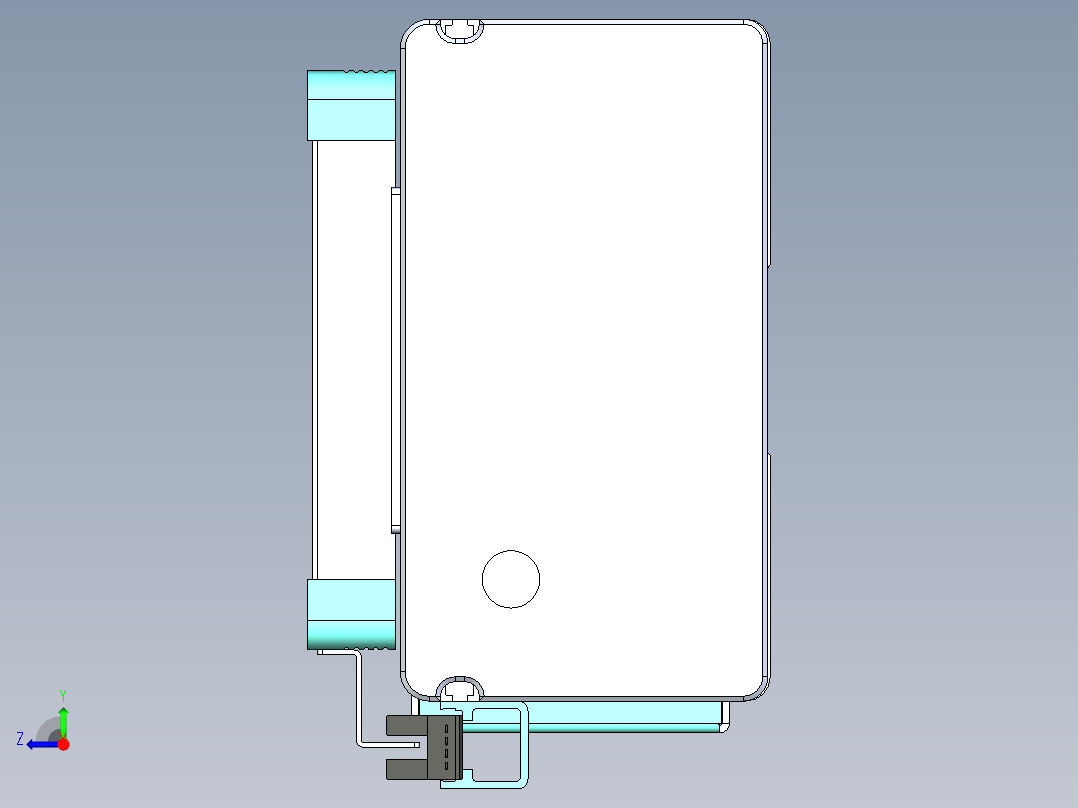 威洛博VBC同步带传动一无尘环境VBC14-L45-S1300-BL-ZP40-C3右视图