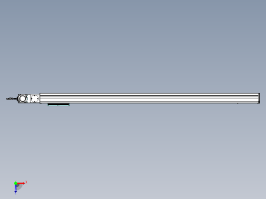 威洛博VBC同步带传动一无尘环境VBC14-L45-S1300-BL-ZP40-C3俯视缩略图
