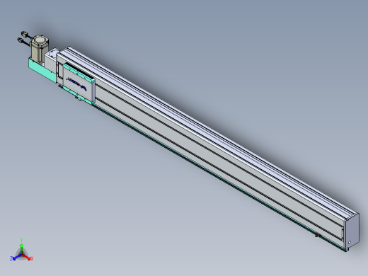 威洛博VBC同步带传动一无尘环境VBC14-L45-S1300-BL-ZP40-C3正等轴测缩略图
