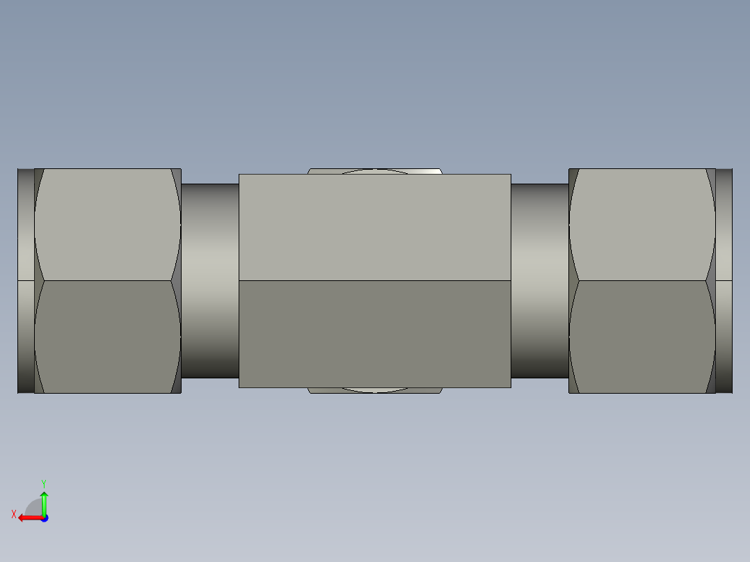 卡套式工业通用硬管接头14_jbu-s后视图