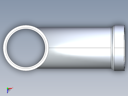船舶管路系统S9_SeaDrainPLUS_LongTurnTee-SxSxS_37E173004_4in Sea Drain Plus - Long Turn Tee - SxSxS俯视缩略图