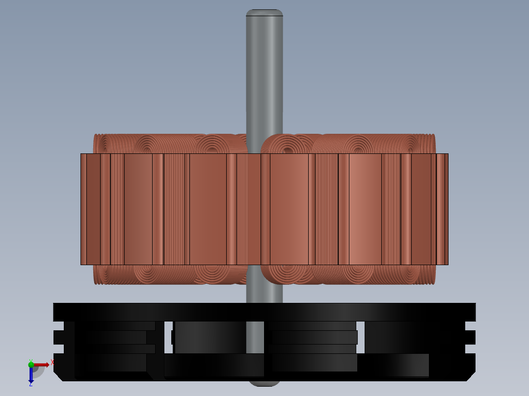 六轴飞机11俯视图
