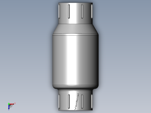 PVC管件-0.75in check valve俯视缩略图