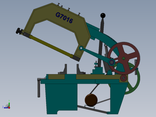 G7016锯床右视缩略图