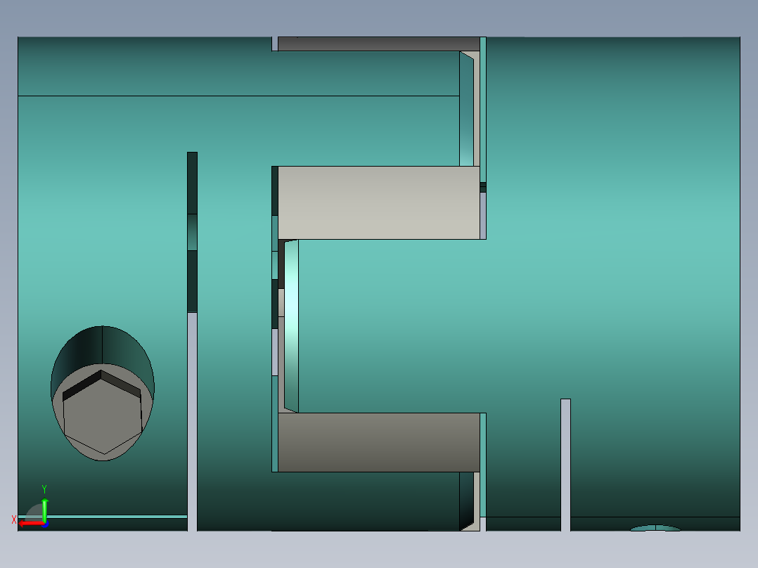 弹性联轴器2后视图