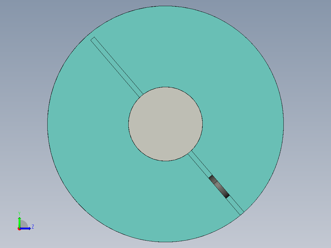 弹性联轴器2左视图