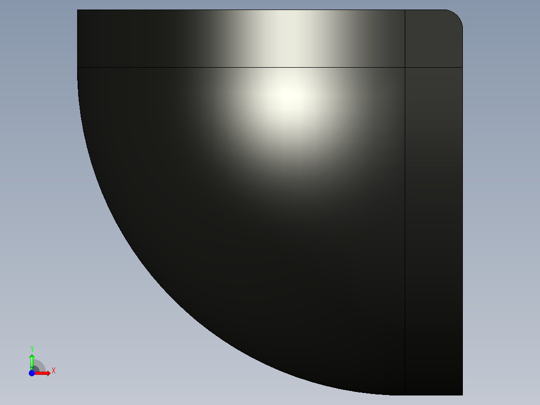 型材-BR 20X20 CORNER BRACKET DOME CAP 3842548712前视图