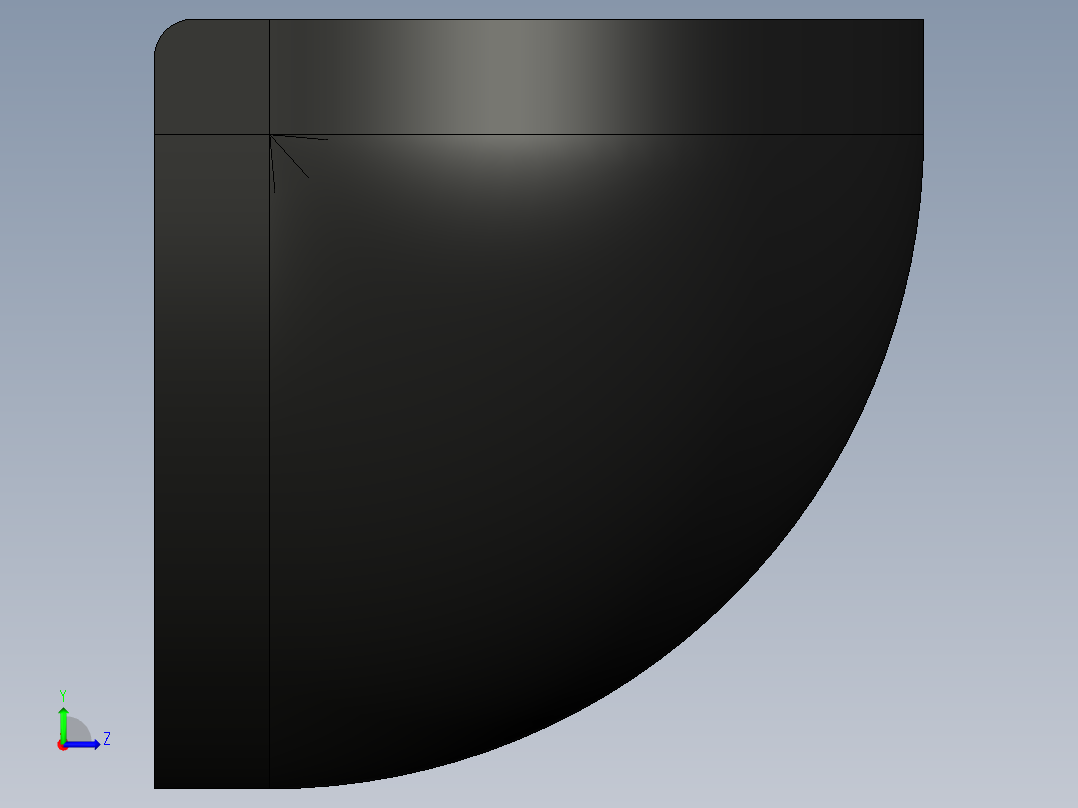 型材-BR 20X20 CORNER BRACKET DOME CAP 3842548712左视图