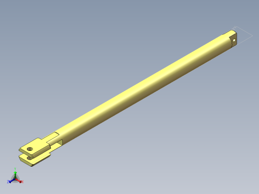S17 输出轴正等轴测缩略图