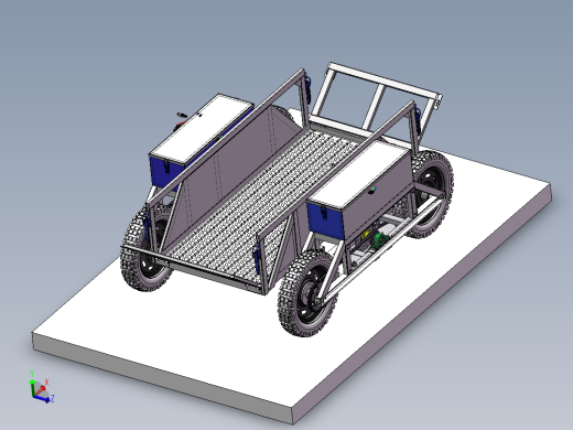 遥控山地果园运输车 全地形运输车