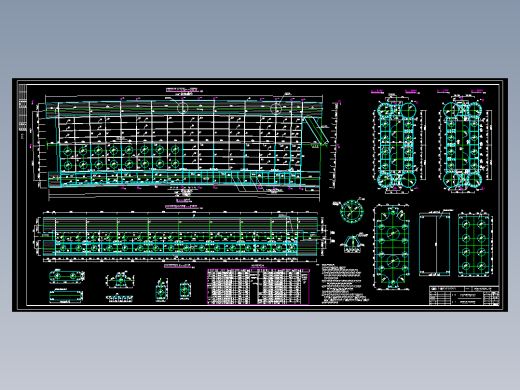 中承式钢管混凝土系杆拱桥施工图50+280+50