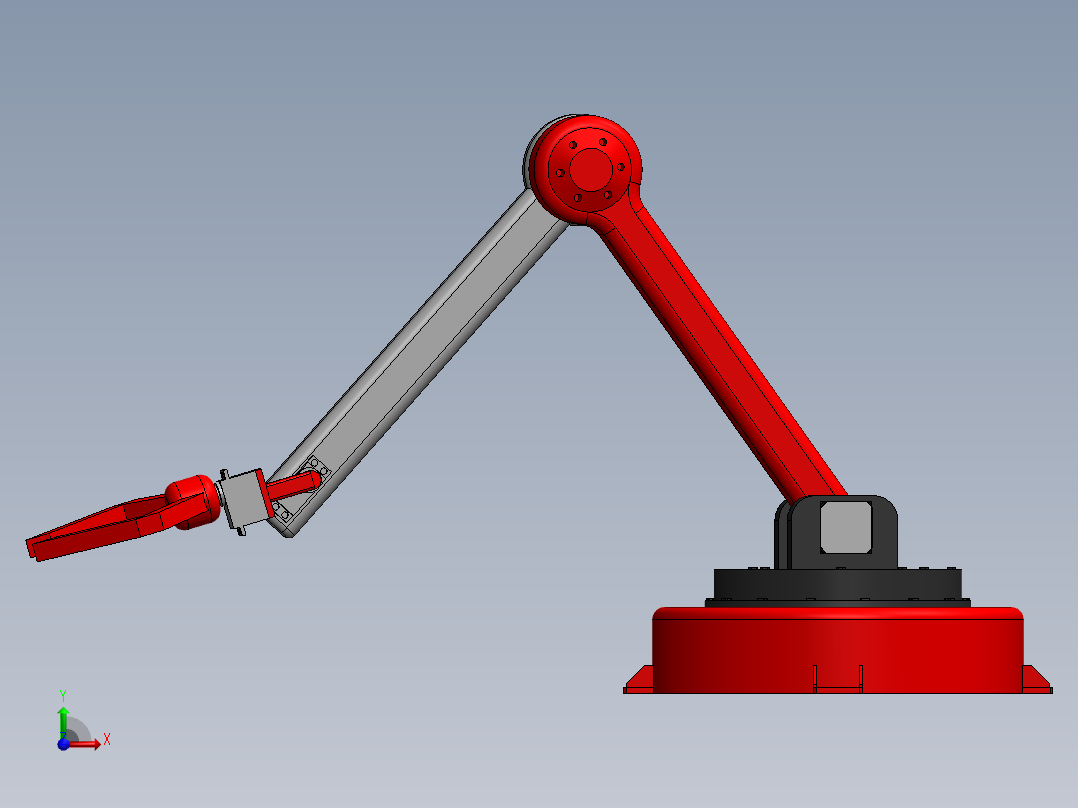机械臂前视图