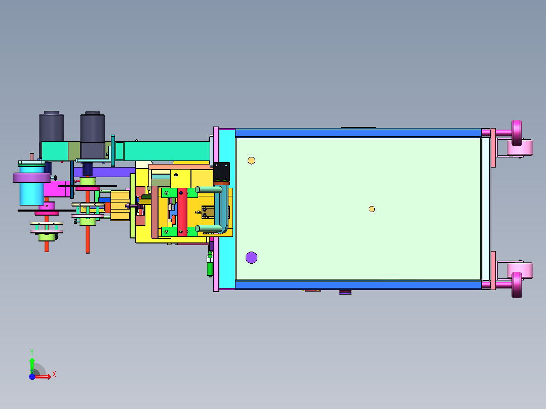 载带成型机sw18前视图