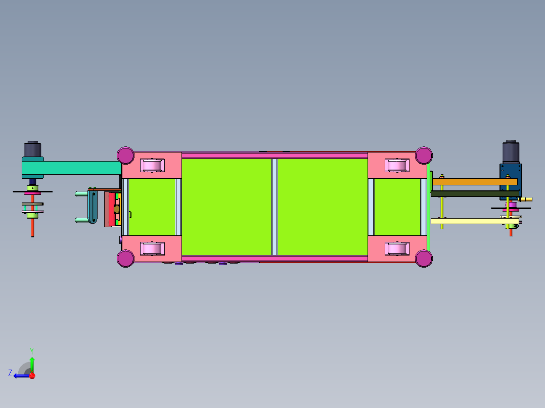 载带成型机sw18右视图