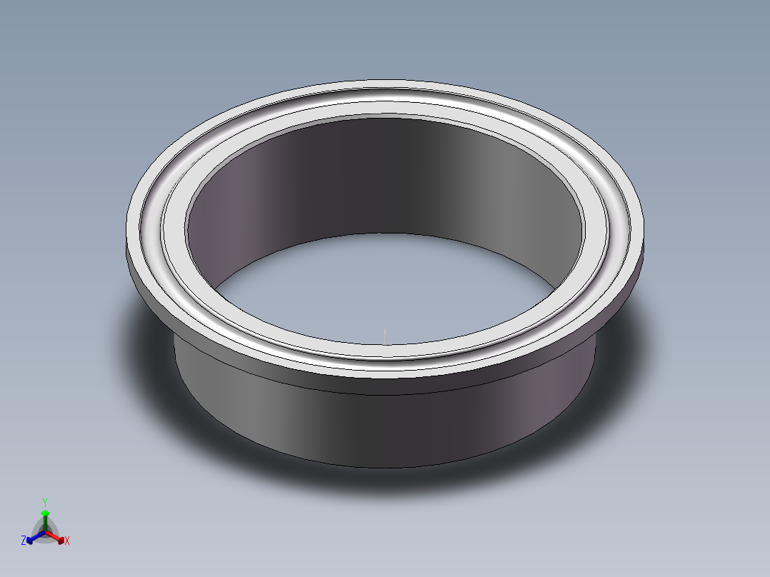 不锈钢管嘴-多种规格正等轴测图