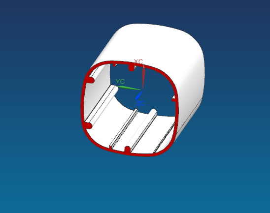 小型加湿器金属外壳铣端面CNC治具模型