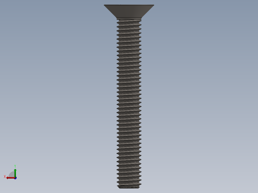 Screw_ISO_10642_M6x45_A2.SLDPRT后视图