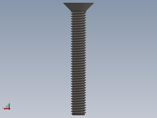 Screw_ISO_10642_M6x45_A2.SLDPRT后视缩略图