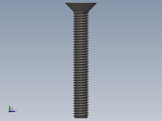 Screw_ISO_10642_M6x45_A2.SLDPRT左视缩略图