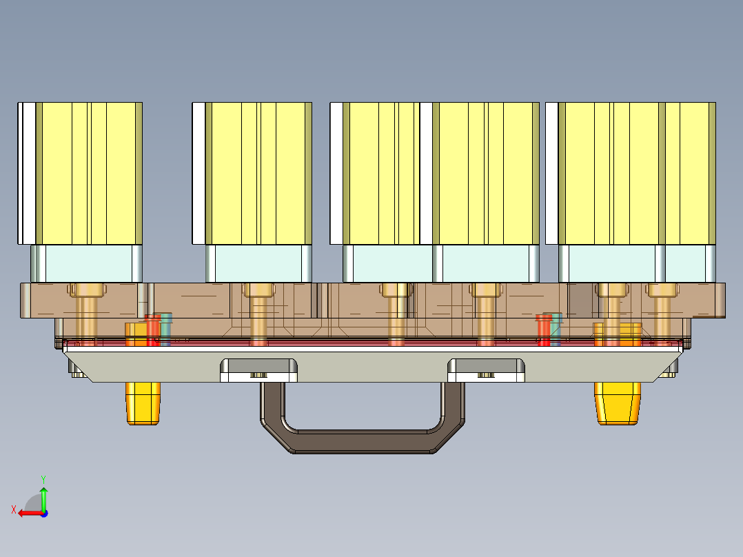 UM5401-C-笔记本CNC工装夹具三维模型CNC1铣外形+内腔避位-201215后视图