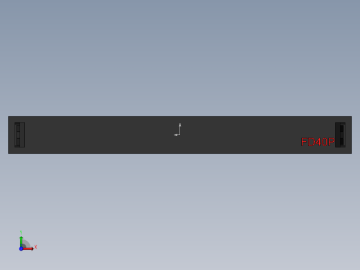 FDC 连接器-2-54-pitch-pcb-mount前视缩略图