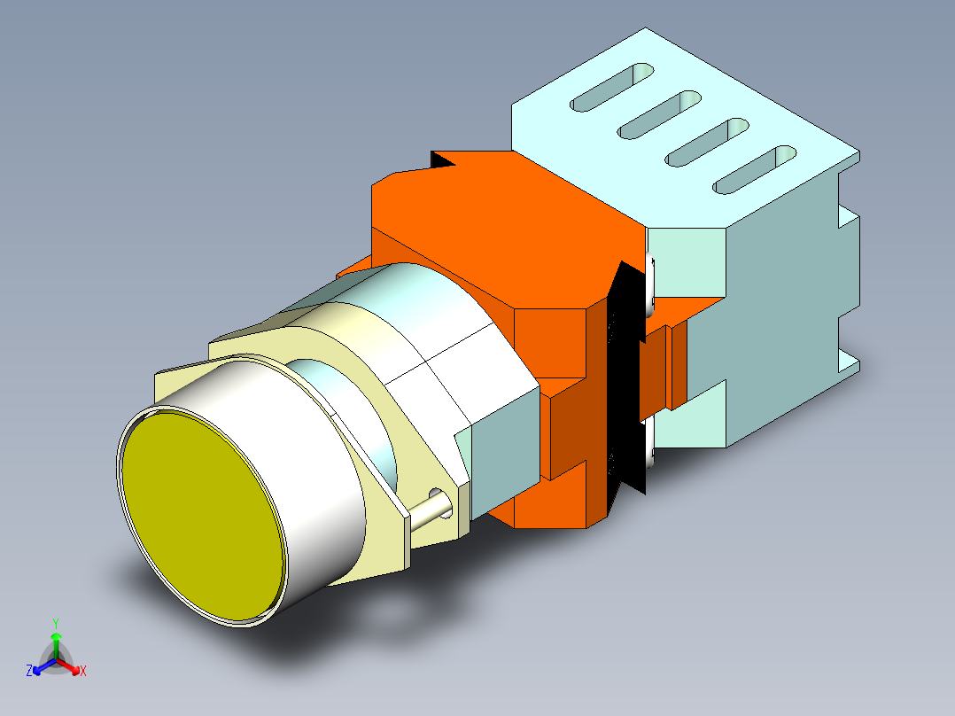 德力西电气LAY8-11D 黄
