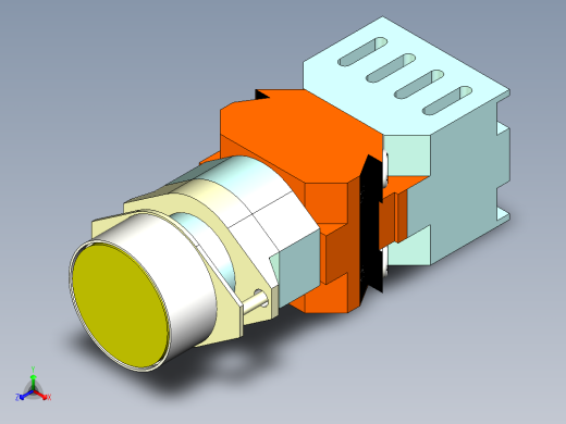 德力西电气LAY8-11D 黄