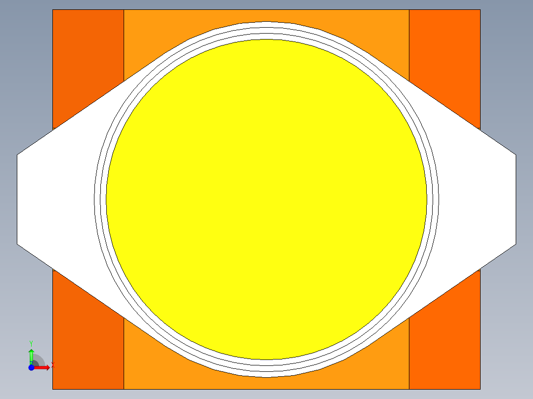 德力西电气LAY8-11D 黄前视图