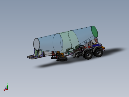 29立方米散装物料半挂车