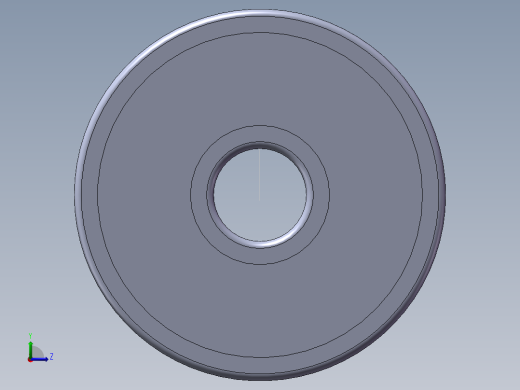 深沟球轴承634-2Z左视缩略图