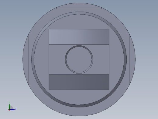 螺纹式气缸（圆形后安装）40x18x145 mm左视缩略图