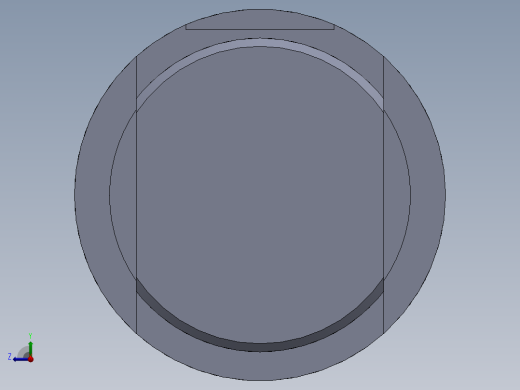 螺纹式气缸（圆形后安装）40x18x145 mm右视缩略图