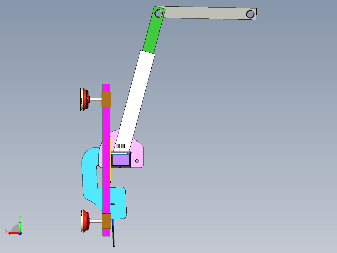 B3003538-真空板起升机吸盘后视图