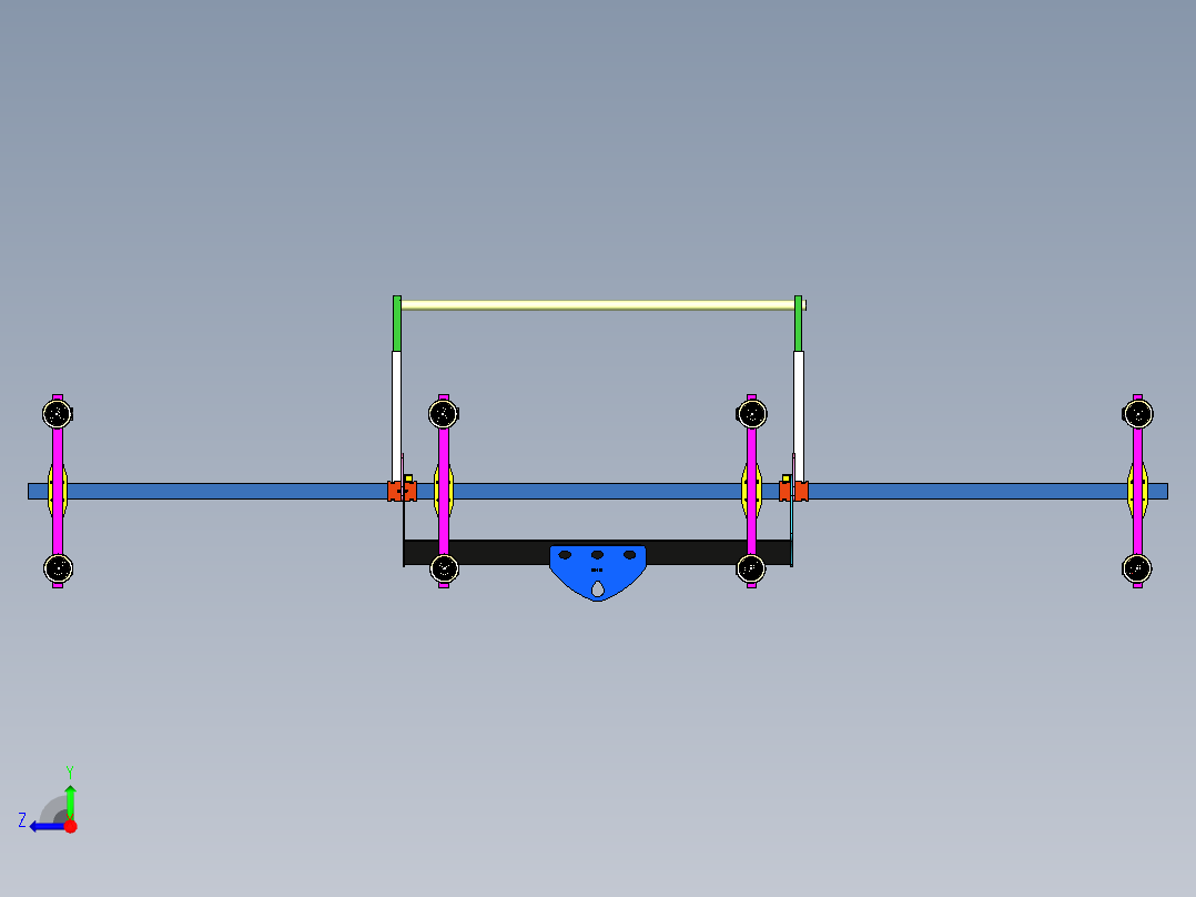 B3003538-真空板起升机吸盘右视图