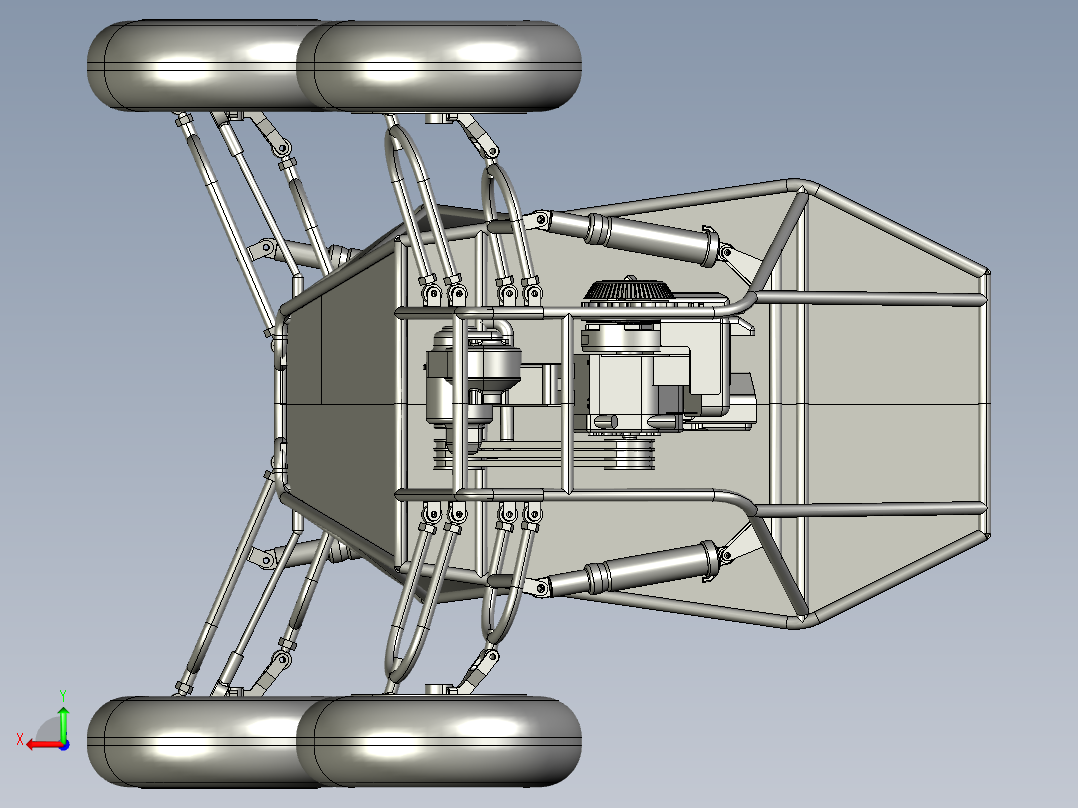 A3003683-全地形车卡丁车后视图